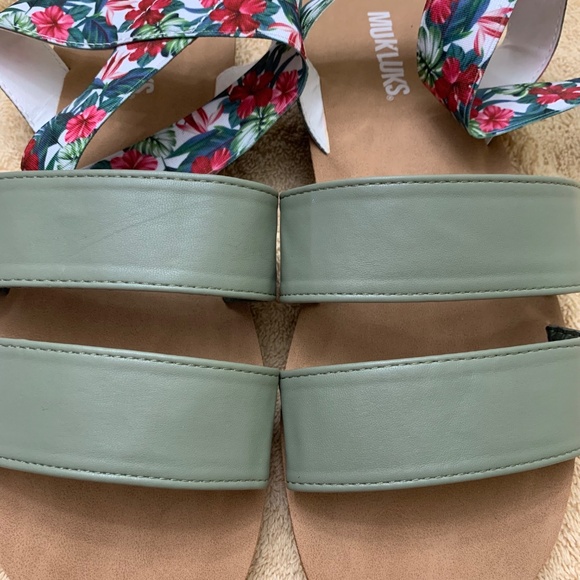 NWT MUK LUKS Womens About Me Sandals - Picture 5 of 6